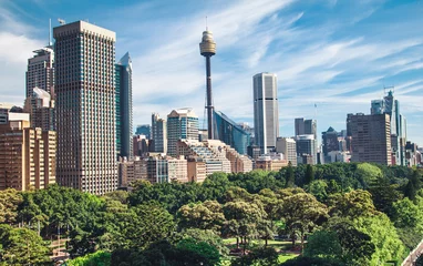 Foto op Plexiglas Skyline van Sydney Australië © disq