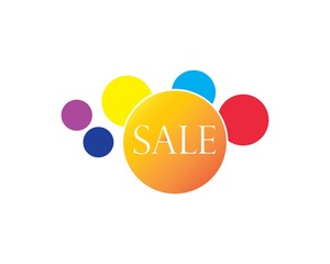 cart shop logo icon template