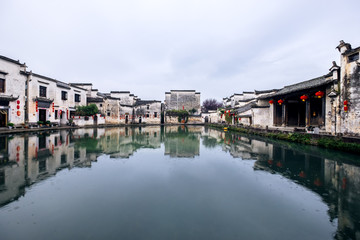 Fototapeta premium Hong village，Yixian county, anhui province, China