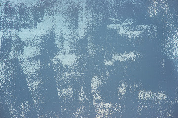 Texture of gray metallic coating with strokes. Textural background of gray metallic coating with a pattern in ide strokes. Cracked paint on a metallic background.