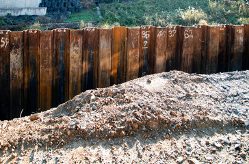 Fototapeta premium 矢板