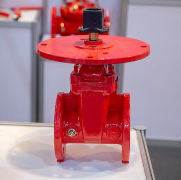 Non Rising Stem PIV Gate Valve Flange Connection,  fire alarm fighting pipeline