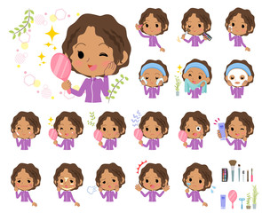 school dark skin girl purple jersey_beauty