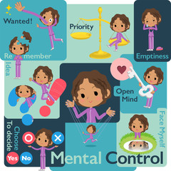 school dark skin girl purple jersey_Mental