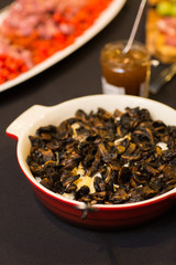 baked mushroom dish
