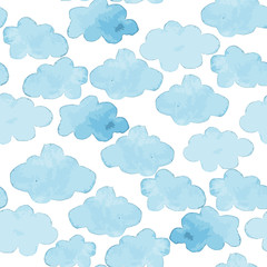 cloud seamless pattern