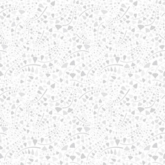 Stylish organic background. Seamless pattern.Vector. スタイリッシュ植物パターン