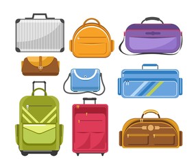 Bags different type models of travel bag