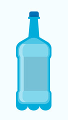Big blue plastic bottle of fresh potable water.