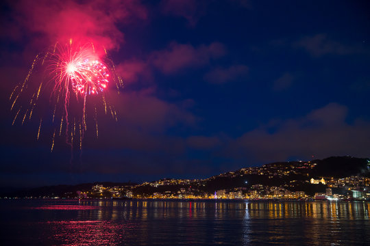 Wellington Oriental Bay Fireworks
