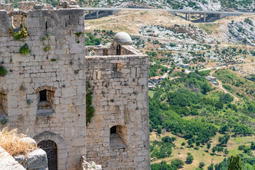 Fort Klis in der nähe von Split in Kroatien