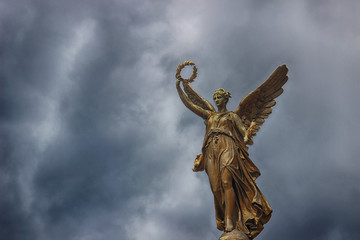 Angel statue, Prague, Czech Republic