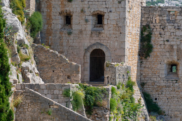 Fototapeta na wymiar Fort Klis in der nähe von Split in Kroatien