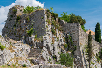 Fort Klis in der nähe von Split in Kroatien