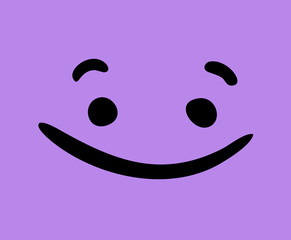 smiling face illustration