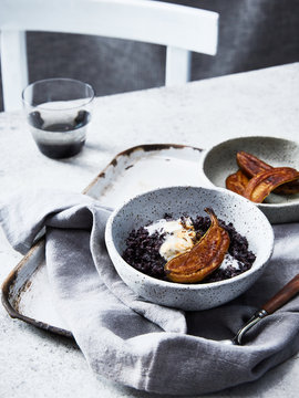 Black Rice Pudding