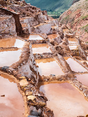 The Salinas of Maras, Peru