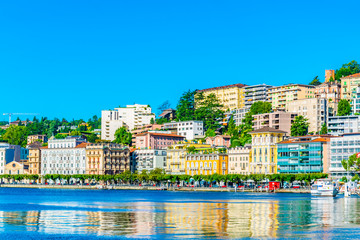 Old Town Lugano Facing The