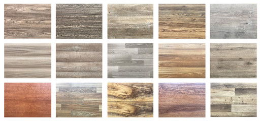 Samples of a wood material