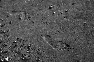 An image of a footprint of a person.