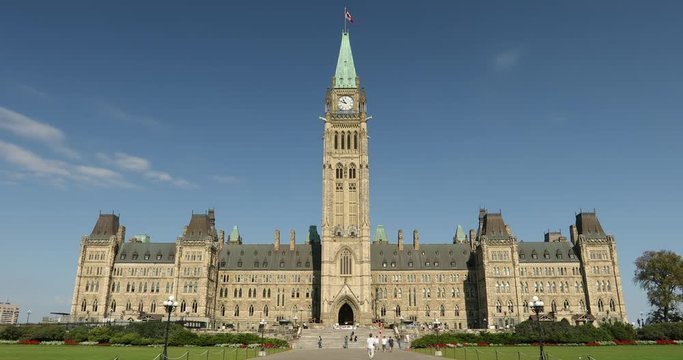 Parliament Building of Canada in Ottawa Ontario