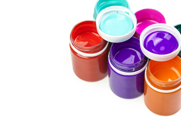 plastic Paint bottles for art