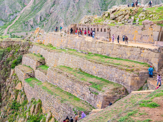Views of the Ollantaytambo Sanctuary