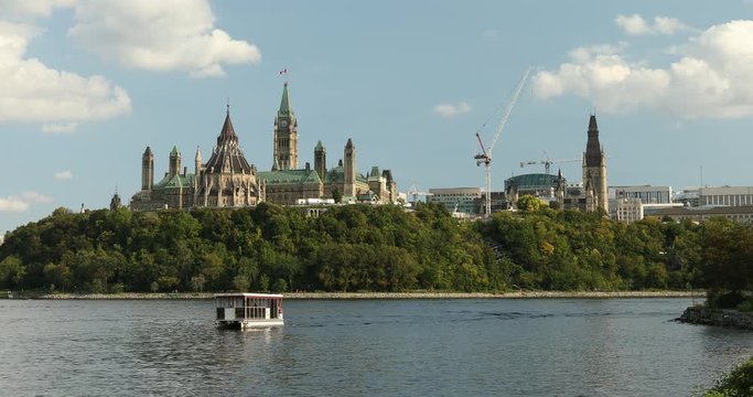 Parliament Hill in Ottawa Ontario Canada