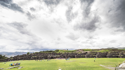 Views of the Sacsayhuaman fortress