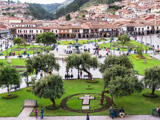 The Cusco Plaza de Armas