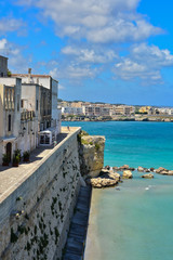 Travel in the small towns of Puglia: Otranto in Italy.  This Italian town on the Adriatic Sea is a perfect place to spend a nice holiday