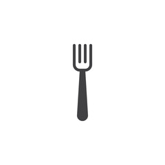 Fork vector icon. filled flat sign for mobile concept and web design. kitchen utensil simple solid icon. Symbol, logo illustration. Pixel perfect vector graphics