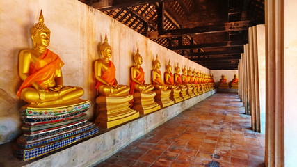 Wat phutthaisawan Ancient Temple Ayutthaya brick wall