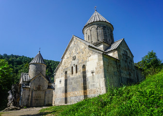 Fototapeta na wymiar Haghartsin Monastery Churches