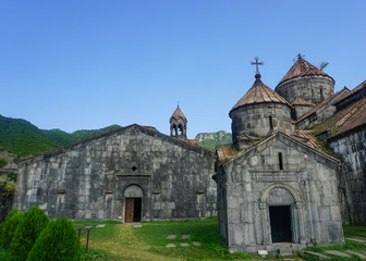 Fototapeta na wymiar Haghpatavank Monastery Churches View Point