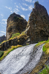 Jermuk Flowing Waterfall Viewing Point