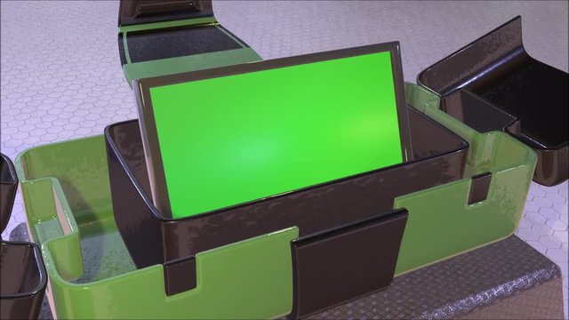 Lootbox animation wiht Greenscreen
