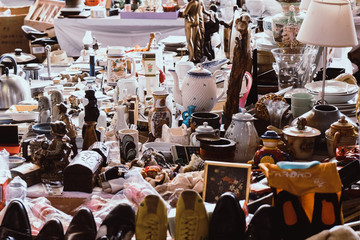 Stand de brocante