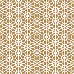 Seamless pattern based on Japanese ornament Kumiko