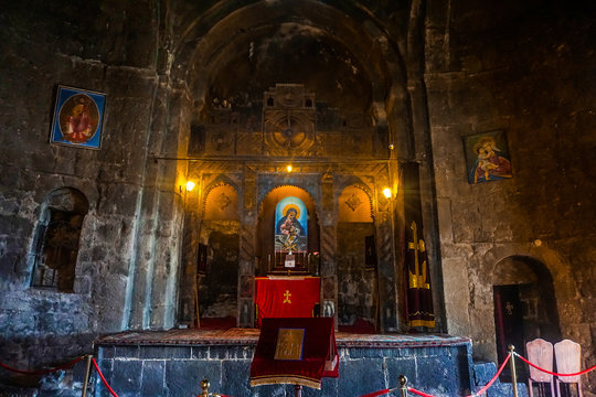 Lake Sevan Sevanavank Church Interior
