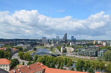 Fototapeta premium view of the city