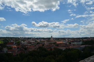 Fototapeta premium panoramic view of the city