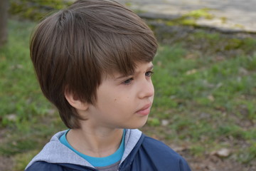 portrait of a boy
