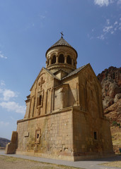 Fototapeta na wymiar Noravank Monastery Church Side View
