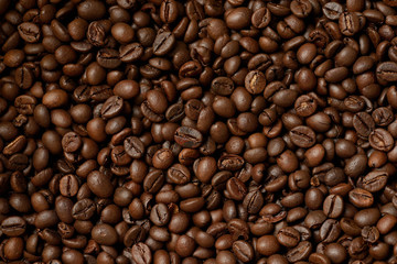 roasted coffee beans, coffee texture