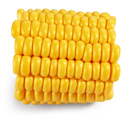 Corn on the cob kernels