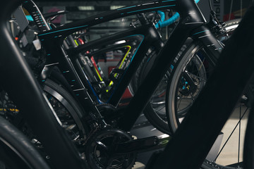 Fototapeta premium cycle in magazine