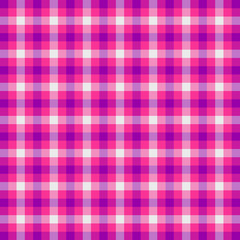 Purple and pink plaid pattern