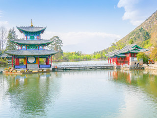 Blue Moon Valley in Jade Dragon Snow Mountain
