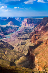 sunset at Grand canyon in Arizona